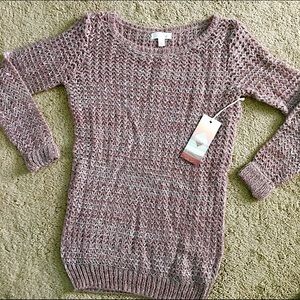 Sun & Shadow Rose Sweater